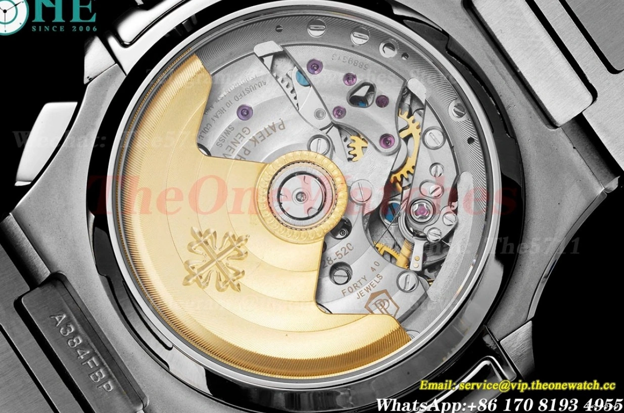 PPF SS White 40mm White 5980 SS Nautilus A28-520 0213